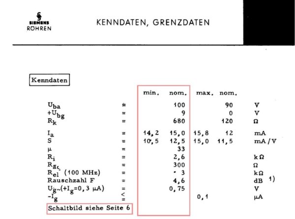 CCa Siemens Halske matched pair Grey shield NOS specs (V126/127) - Image 7