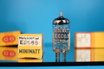 ECC83 I65 version Philips Miniwatt  single tube    (V85)eb