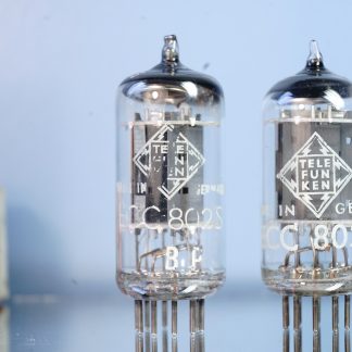 ECC802S TELEFUNKEN  <> NOS specs> Holy Grail  reserved  V343 / 344