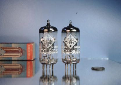 ECC801S Pair Telefunken triple mica, same year, Nice! (V146/147) - Image 3