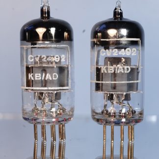CV2492 E88CC gold pins pair Brimar BVA UK  (V375/377)