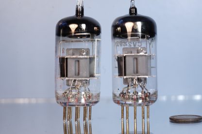 CV2492 E88CC gold pins pair Brimar BVA UK  (V375/377) - Afbeelding 3