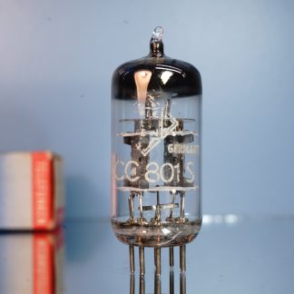 ECC801S Telefunken triple mica, TFK style halo, Nos specs! (V79)