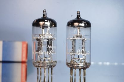 ECC801S Pair Telefunken triple mica,  Nice! (V78/86)