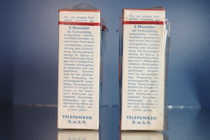 ECC81 Pair Telefunken In sealed box,  Nice! (V171/ 172) - Image 3