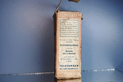 ECC81 Telefunken square getter, August 1952; pre-diamond version, NIB! (V40) - Image 11