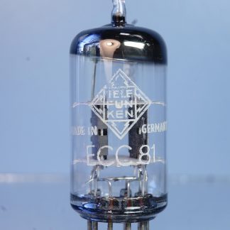 ECC81 Telefunken, rounded plates V115