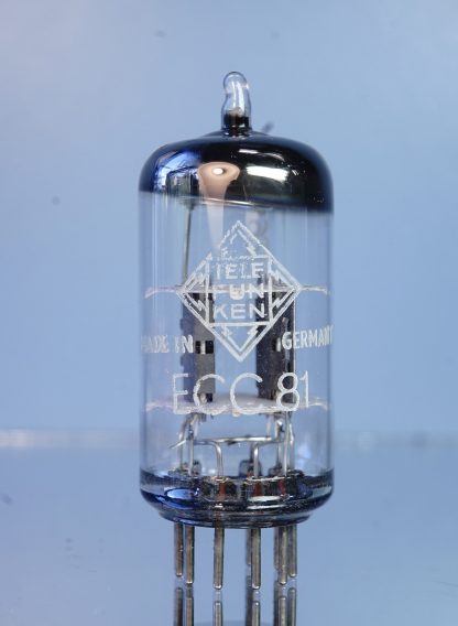 ECC81 Telefunken, rounded plates V115