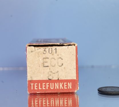 ECC81 Telefunken, rounded plates V115 - Afbeelding 8