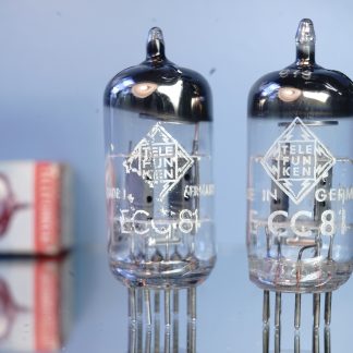 ECC81  Siemens & Halske, Telefunken selection        V21/97
