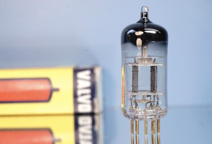 6201 (ECC801S) Valvo, Triple micas, pinched waist, 1958, double post D-getter  (V82) - Image 2
