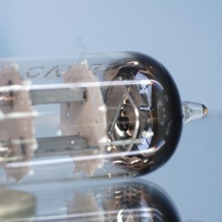 CV455 (ECC801S) Philips Miniwatt, D-foil getter, 1956, copper grid posts (V89)