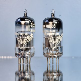 ECC88 Amperex, Bugle Boy pair, Januari & Februari 1960, NOS specs  V268 279