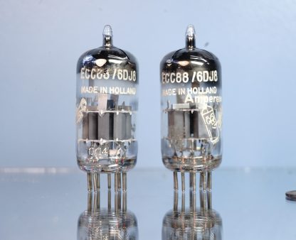 ECC88 Amperex, Bugle Boy pair, Januari & Februari 1960, NOS specs  V268 279 - Afbeelding 6