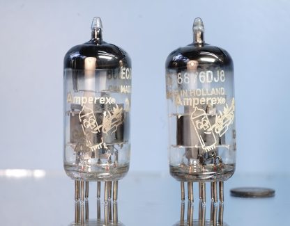ECC88 Amperex, Bugle Boy pair, same month 1960, NOS specs  V262 274 - Afbeelding 2