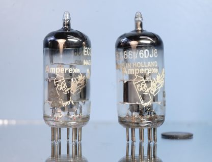 ECC88 Amperex, Bugle Boy pair, same month 1960, NOS specs  V262 274 - Afbeelding 3
