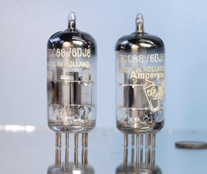 ECC88 Amperex, Bugle Boy pair, same month 1960, NOS specs  V262 274 - Afbeelding 4