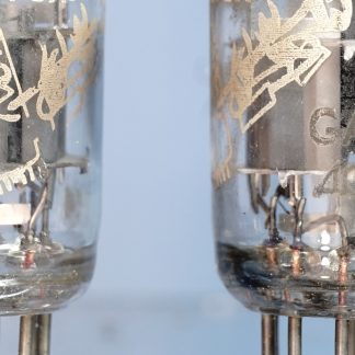 ECC88 Amperex, Bugle Boy pair, same month 1960, NOS specs  V262 274