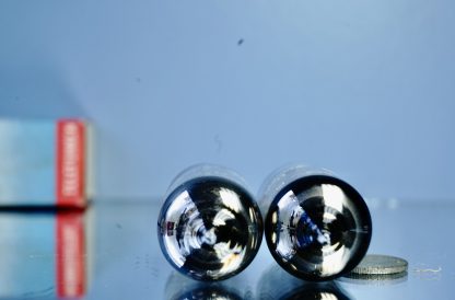ECC83 pair Telefunken, looks & tests NOS, <> Early: same date 1960   (V216 /  302) - Afbeelding 5