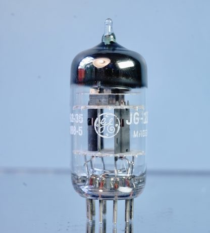 12AT7WA / 6201 (ECC801S) General Electric, Triple micas, 1962, copper grid posts, green tip (V50) - Afbeelding 5