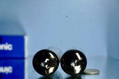 ECC83 pair Mullard, white label, copper grid posts  (V309 /  310) - Afbeelding 5