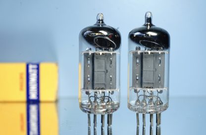ECC83 Valvo Miniwatt, Hamburg, long plates, NOS specs   Rare V102 v103 - Afbeelding 3
