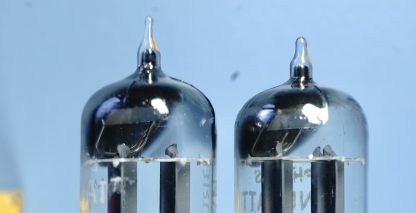 ECC83 Philips Miniwatt, 1954, D-foil 45°, long plates, NOS specs, Rare (V111 V113) - Afbeelding 2