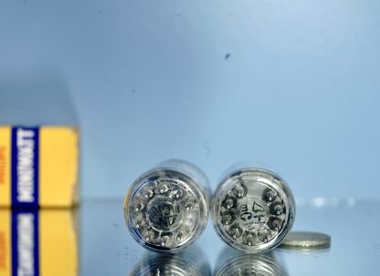 ECC83 Philips Miniwatt, 1954, D-foil 45°, long plates, NOS specs, Rare (V111 V113) - Afbeelding 7