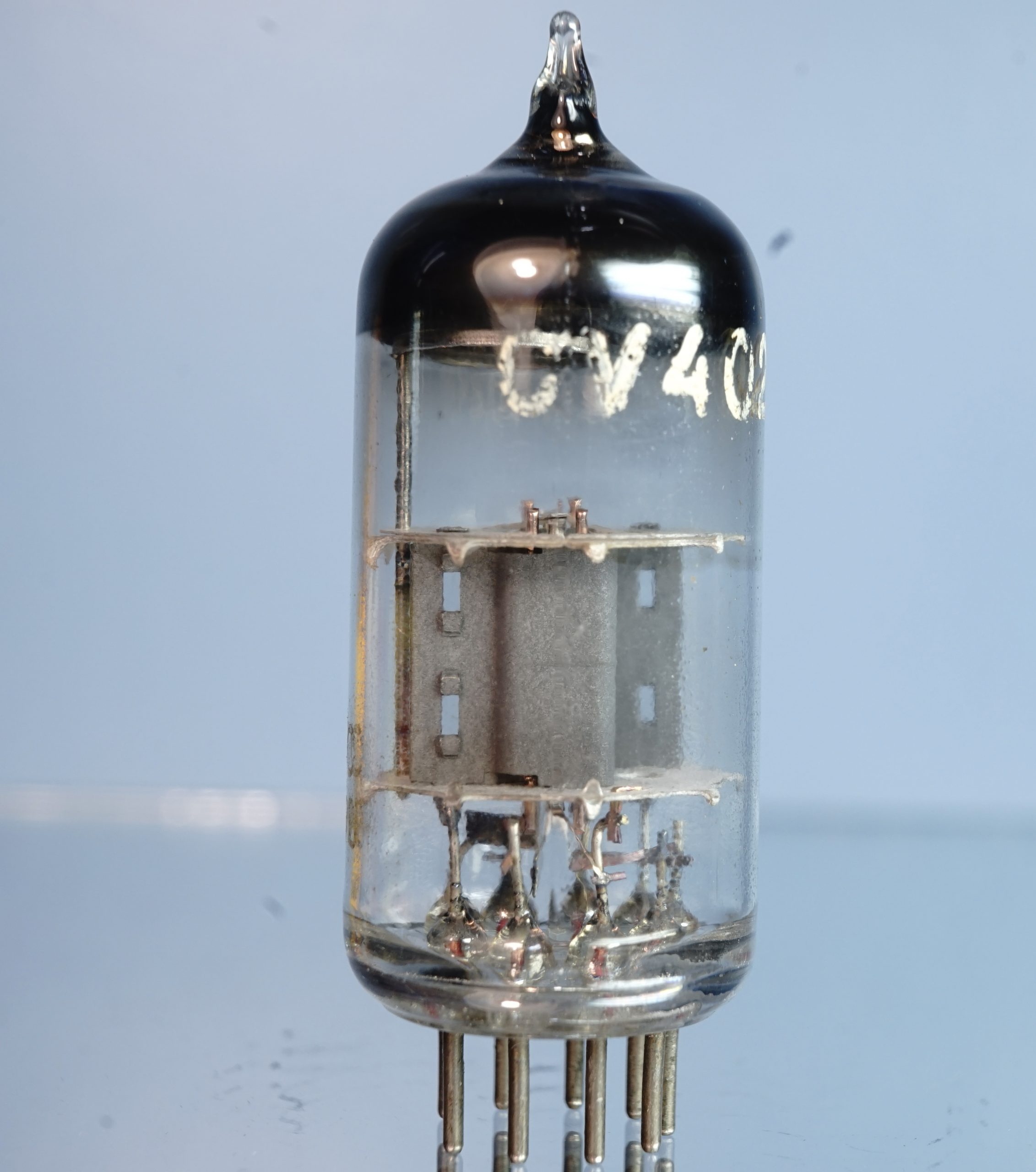 CV4024 (ECC81) Mullard Whyteleafe "A" 1959 Mil.grade long life! (V39) - Afbeelding 2