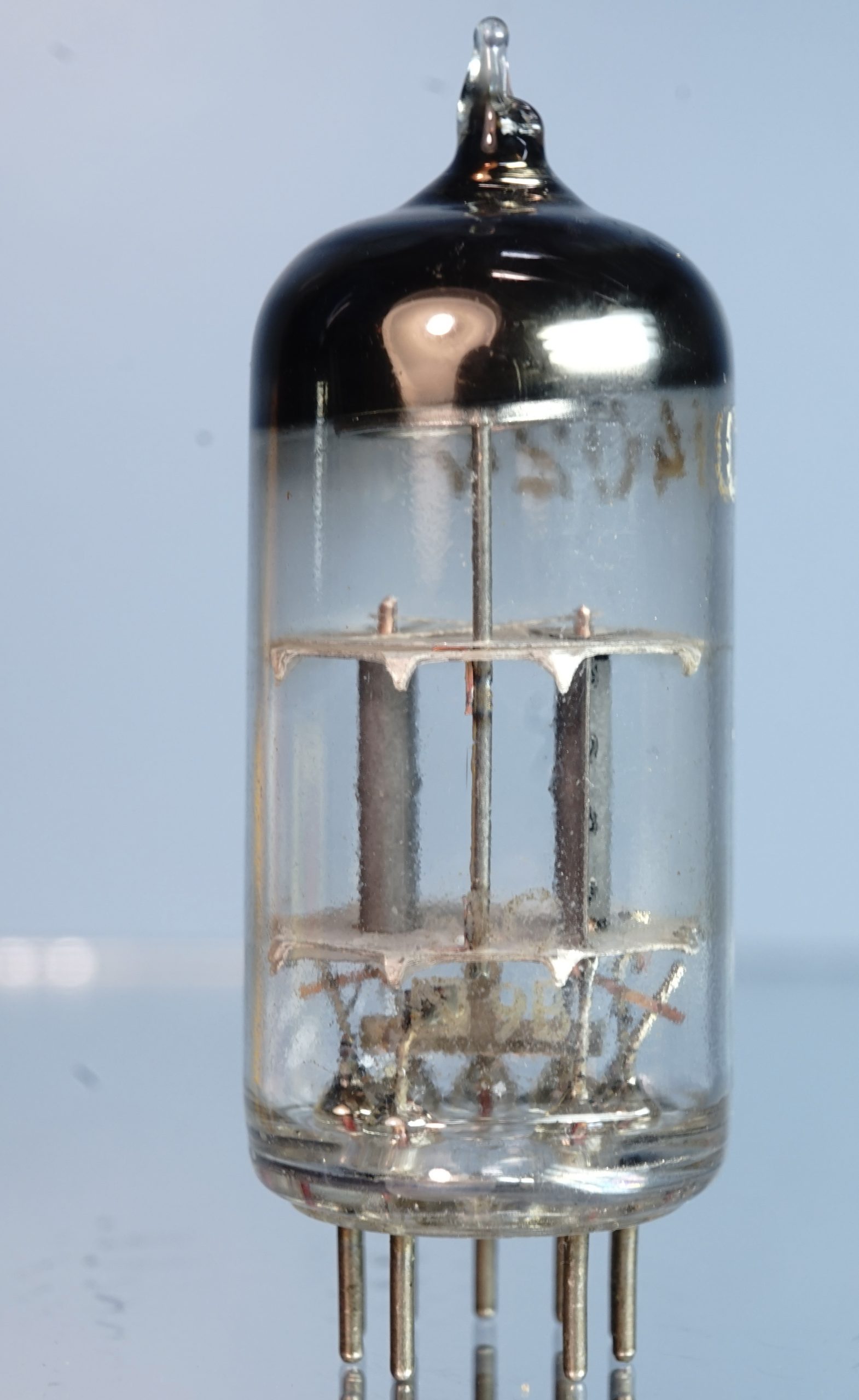 CV4024 (ECC81) Mullard Whyteleafe "A" 1959 Mil.grade long life! (V39) - Afbeelding 3