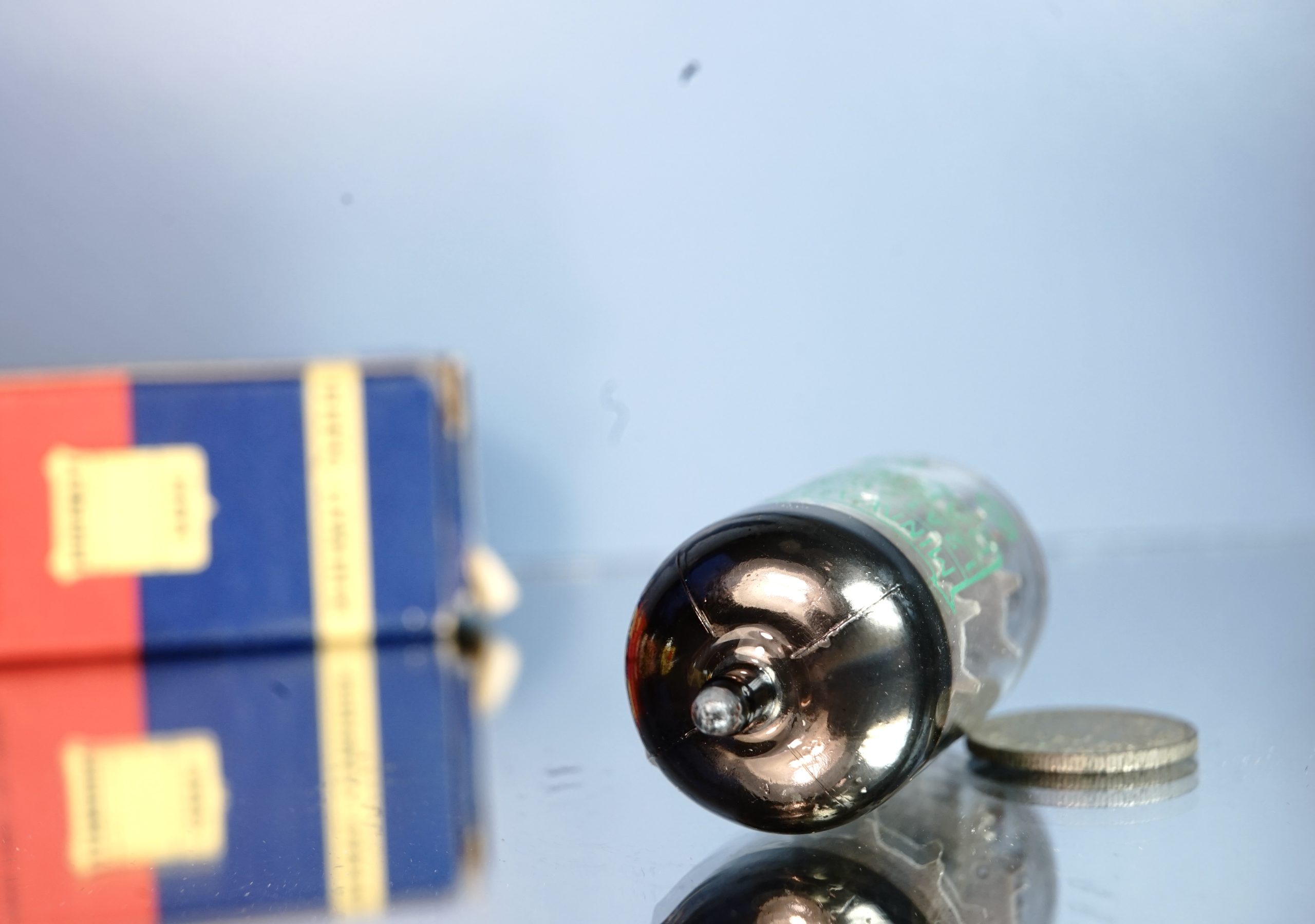 Dario 12AT7WA / ECC801S, Copper posts, Double Support O-Getter (V99) - Afbeelding 7