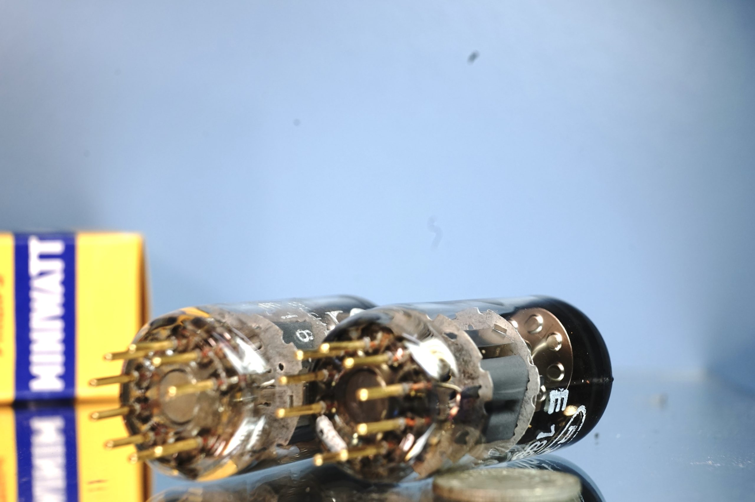 E188CC pair Mullard Mitcham, NOS, (V142/363) - Afbeelding 4