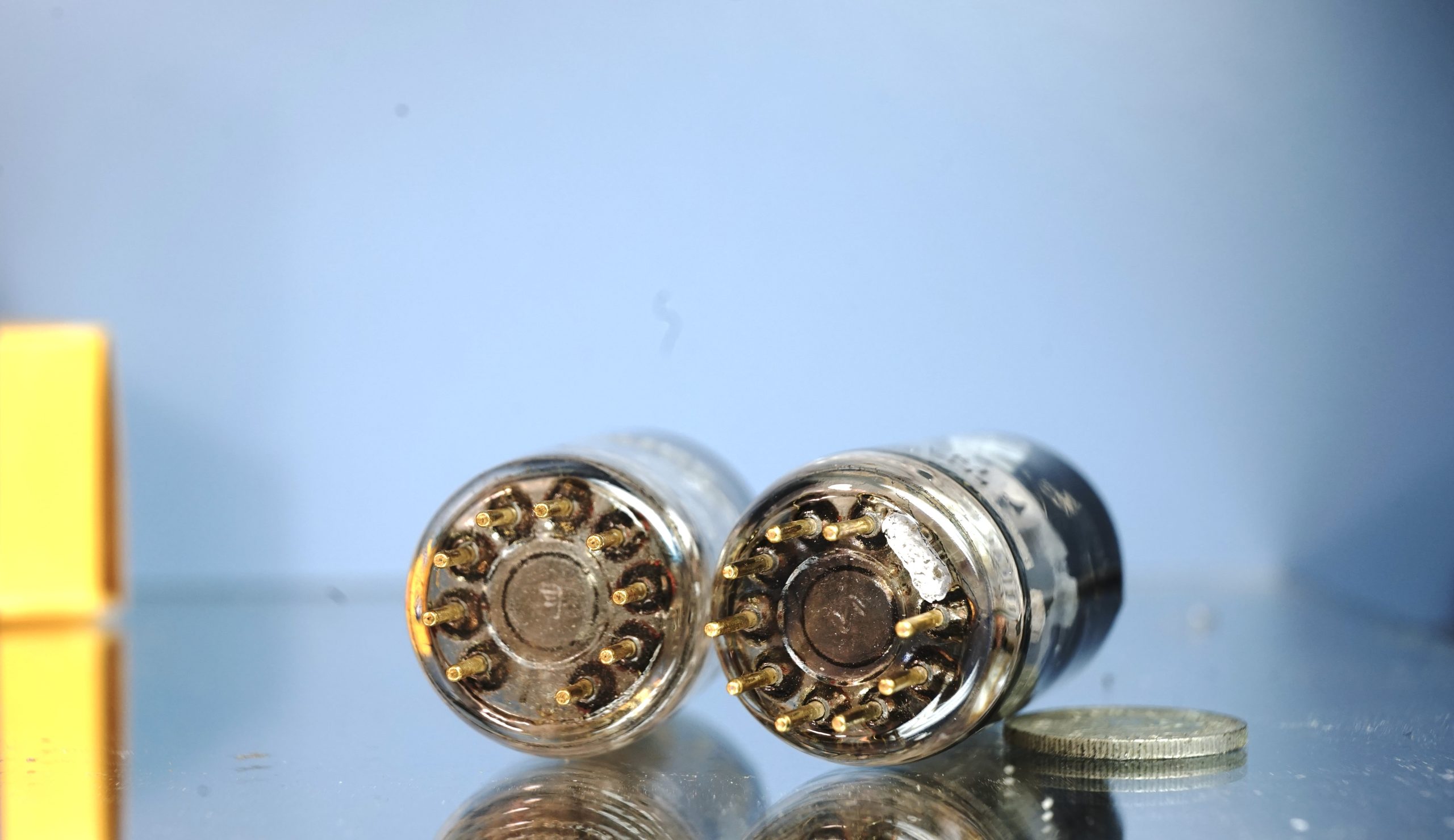 E188CC pair Mullard Mitcham, NOS, (V142/363) - Afbeelding 6