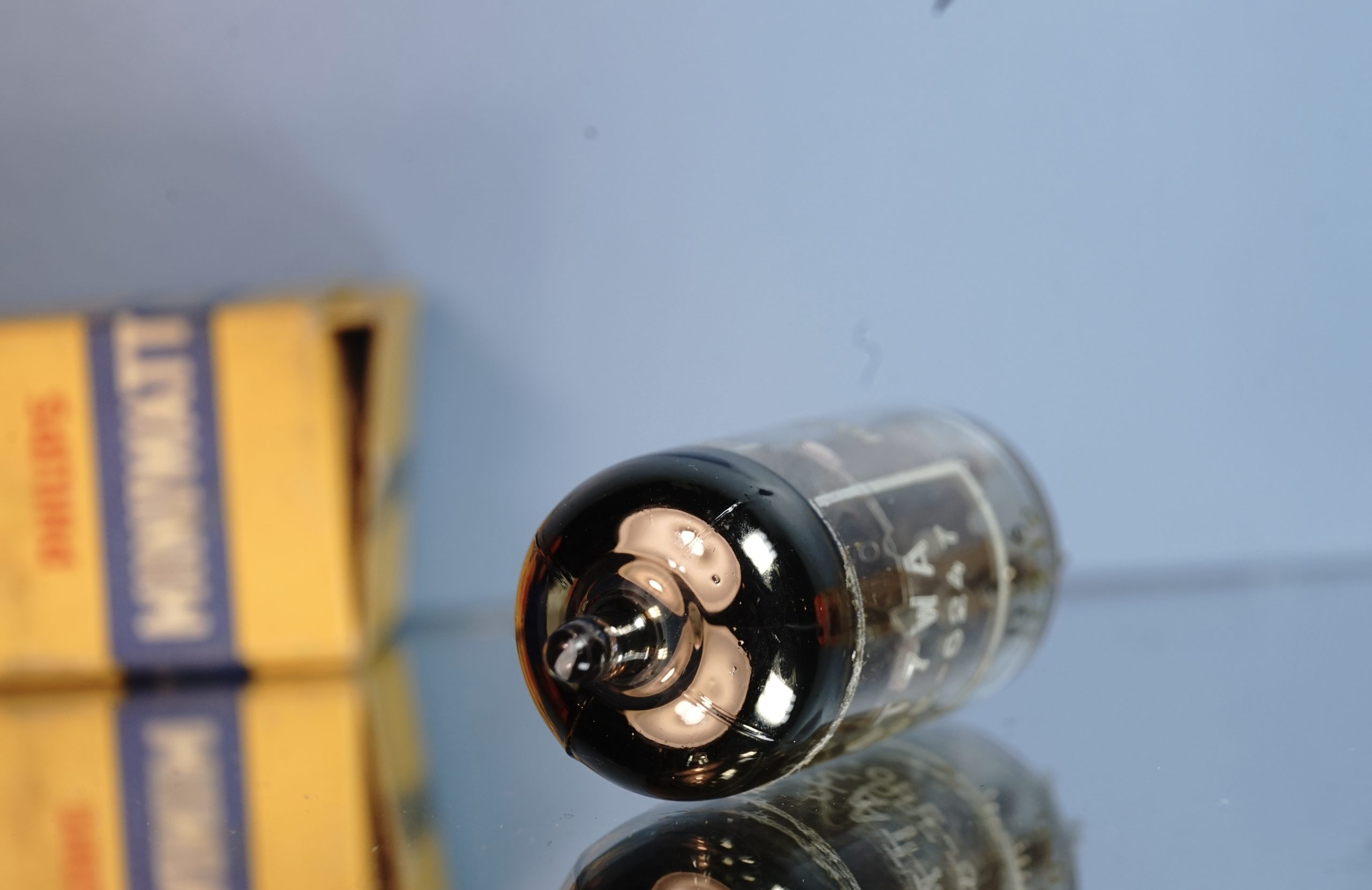 12AT7WA (Army selection) Philips, NOS, gold pins (V59) - Afbeelding 7