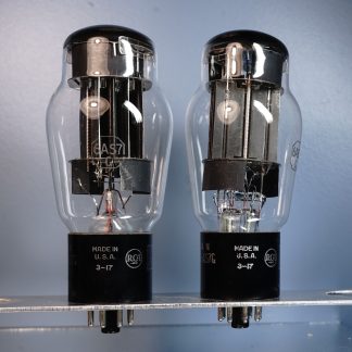 6AS7G  Classic 1953 RCA tube,  First 6AS7G production year!! NIB Military box, pair