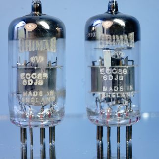 ECC88 pair Brimar BVA UK (V191/408)