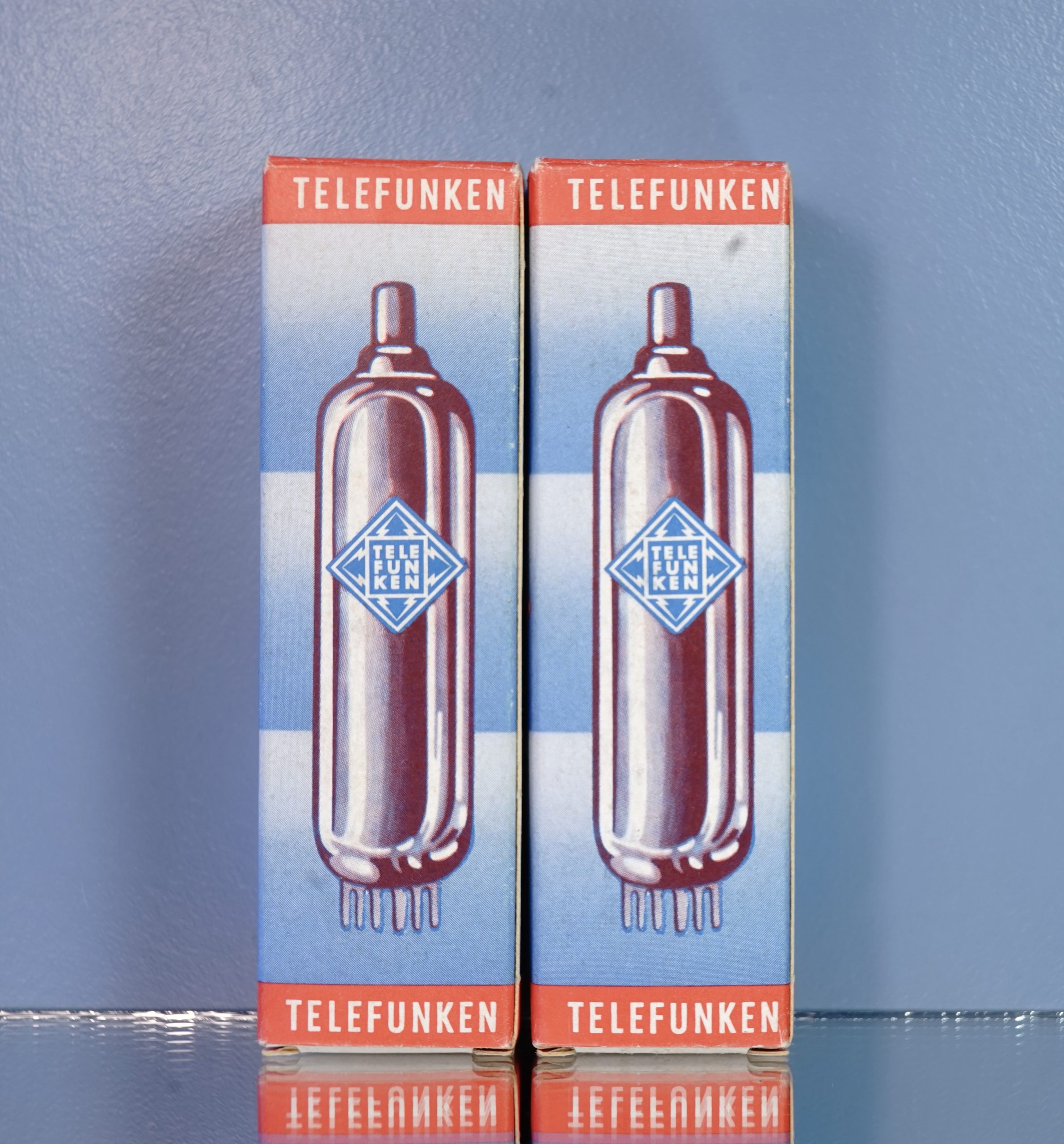 ECC803S TELEFUNKEN matched pair same date - Original Box - Holy Grail (V269 V270) - Afbeelding 8