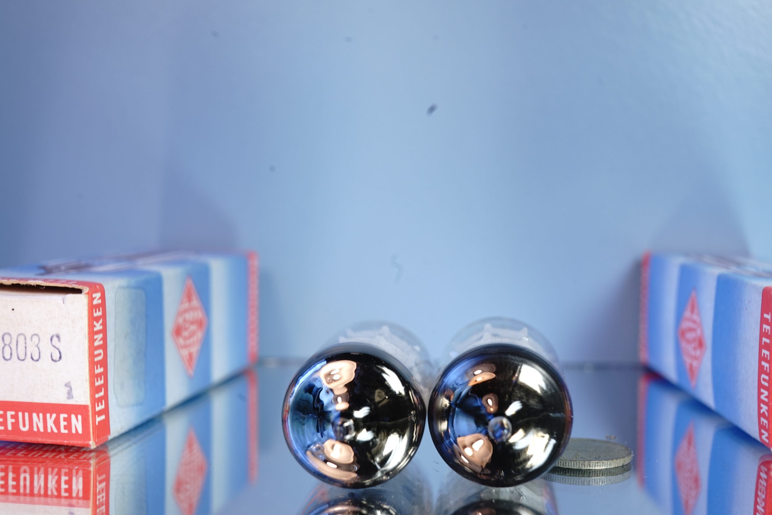 ECC803S TELEFUNKEN matched pair same date - Original Box - Holy Grail (V269 V270) - Afbeelding 5