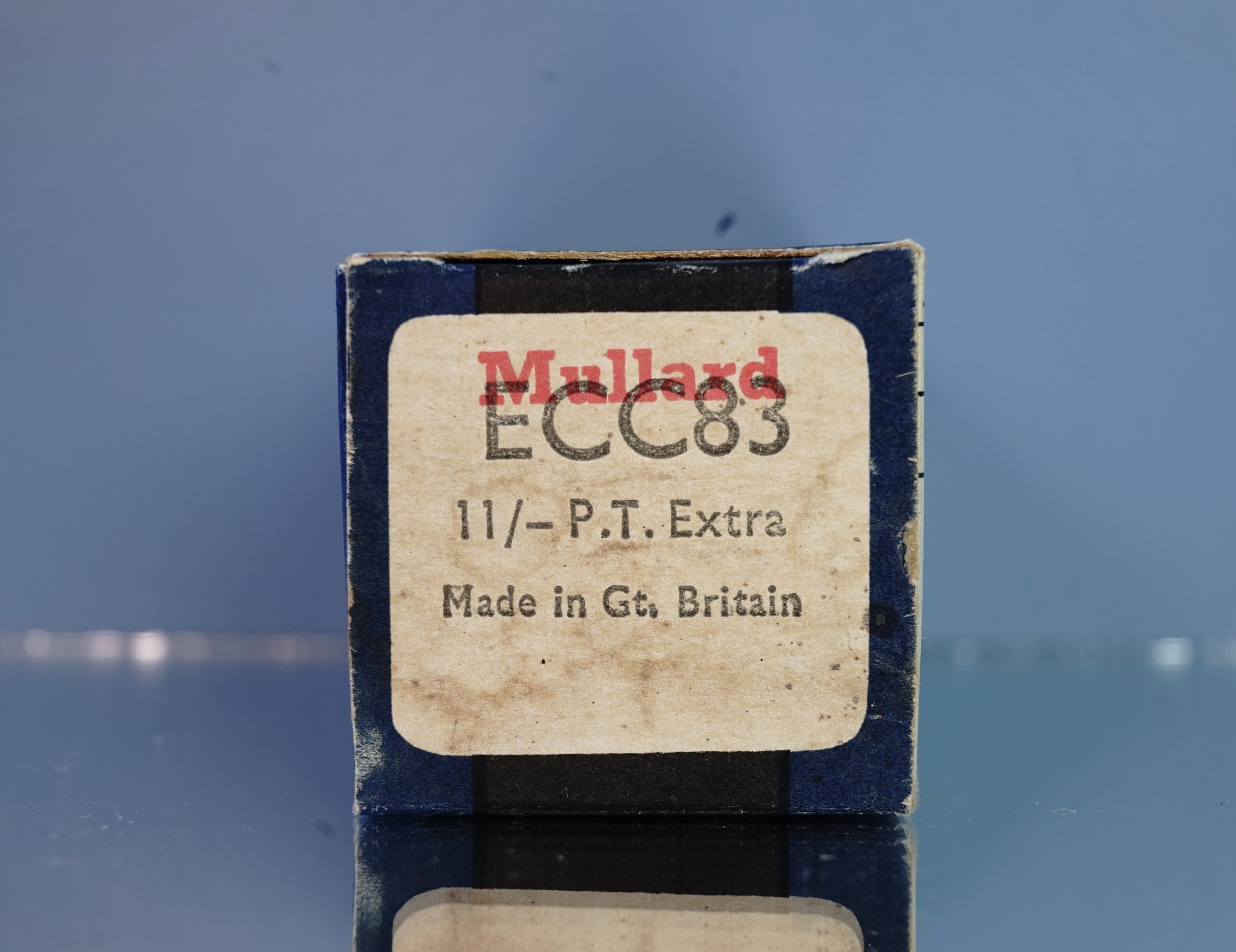 ECC83 Mullard, I63, 1963, New in original box! v393 - Afbeelding 9