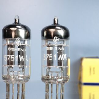 Reserved Caillé 5751WA pair Siemens (E83CC / ECC803S) , triple micas, same code, NOS     v335/337