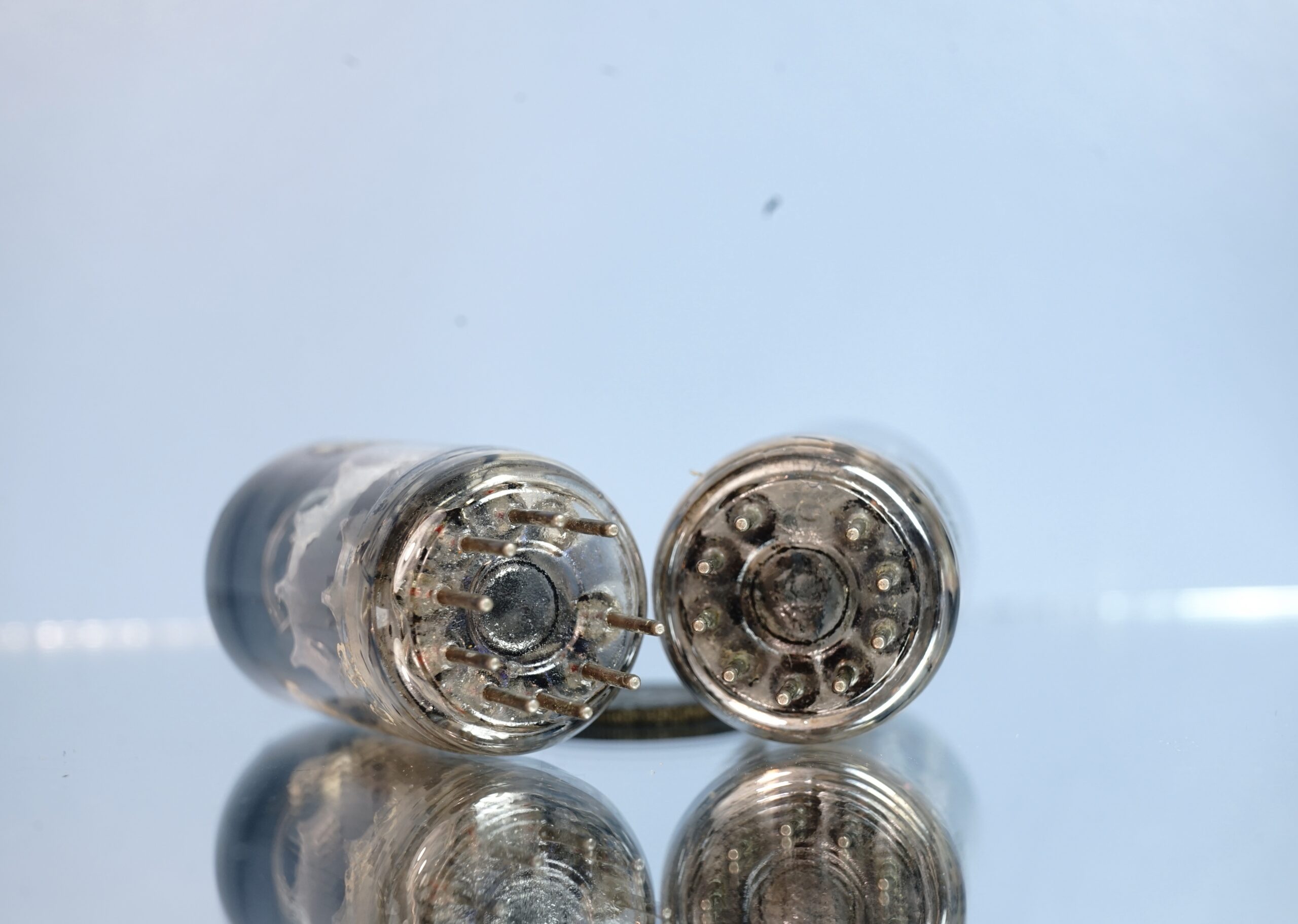 ECC88 Amperex Bugle Boy pair, Matched, both Februari 1960 V268 / 279 - Afbeelding 6