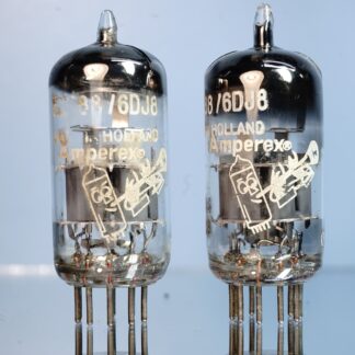 ECC88 Amperex Bugle Boy pair, Matched, Februari & Januari 1960  V276 / 277