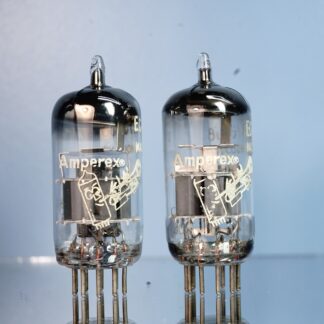 ECC88 Amperex Bugle Boy pair, Matched, both Februari 1960  V260 / 270